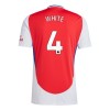 Officiële Voetbalshirt + Korte Broek Arsenal Ben White 4 Thuis 2024-25 - Kids